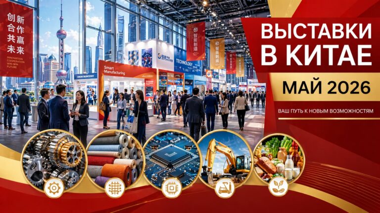 Выставки в Китае 2026